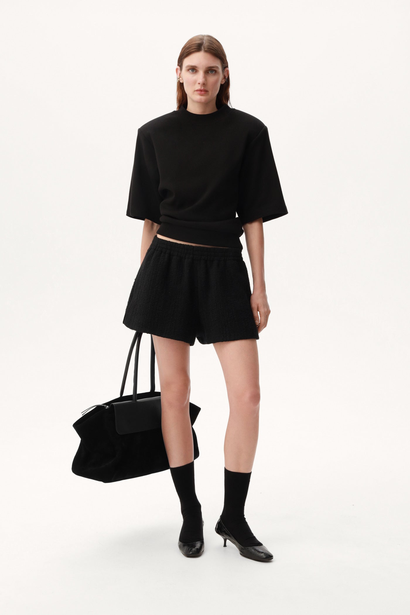 ANEW TWEED SHORTS