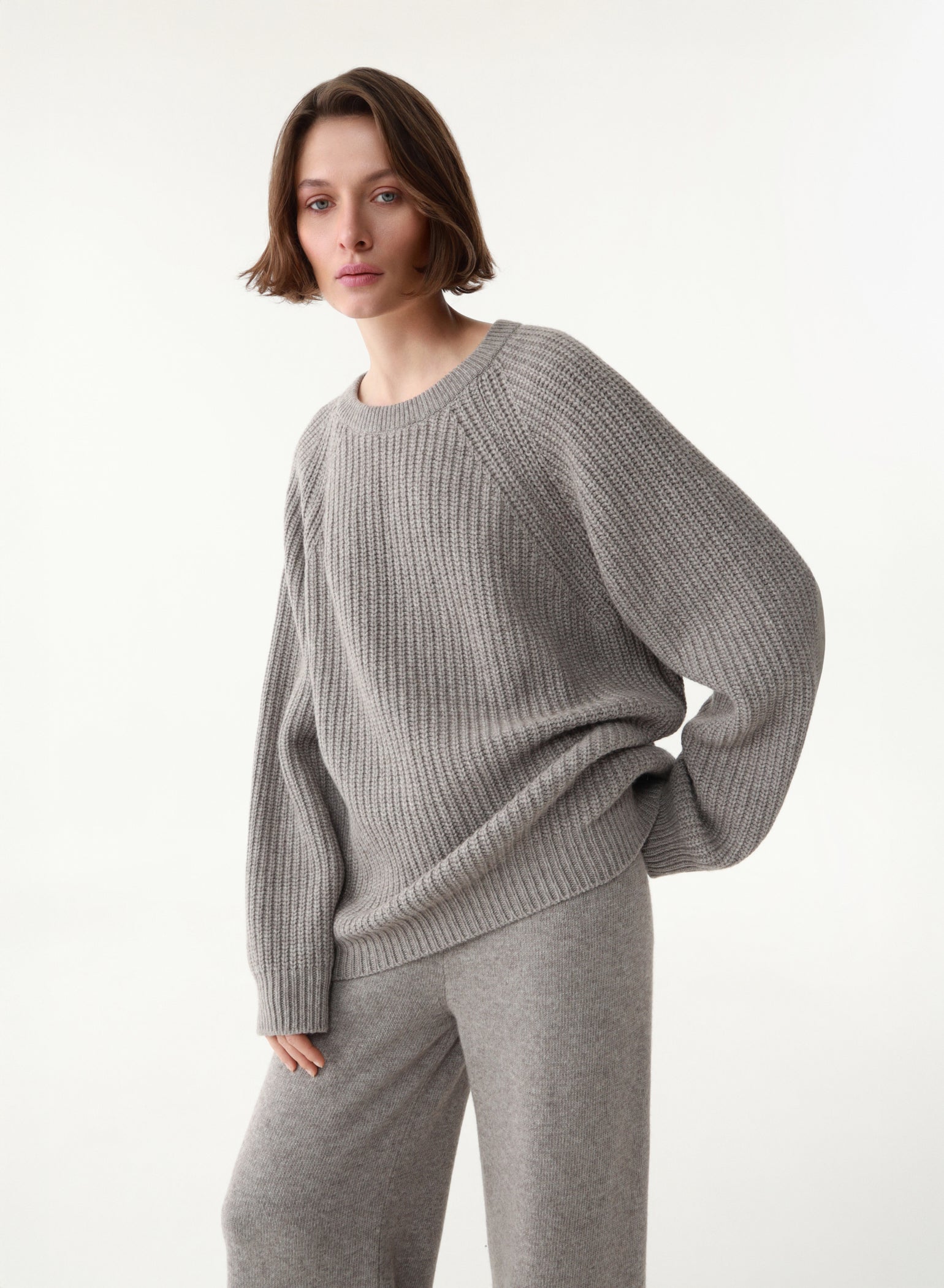 REGENT ELBOW-PATCH SWEATER