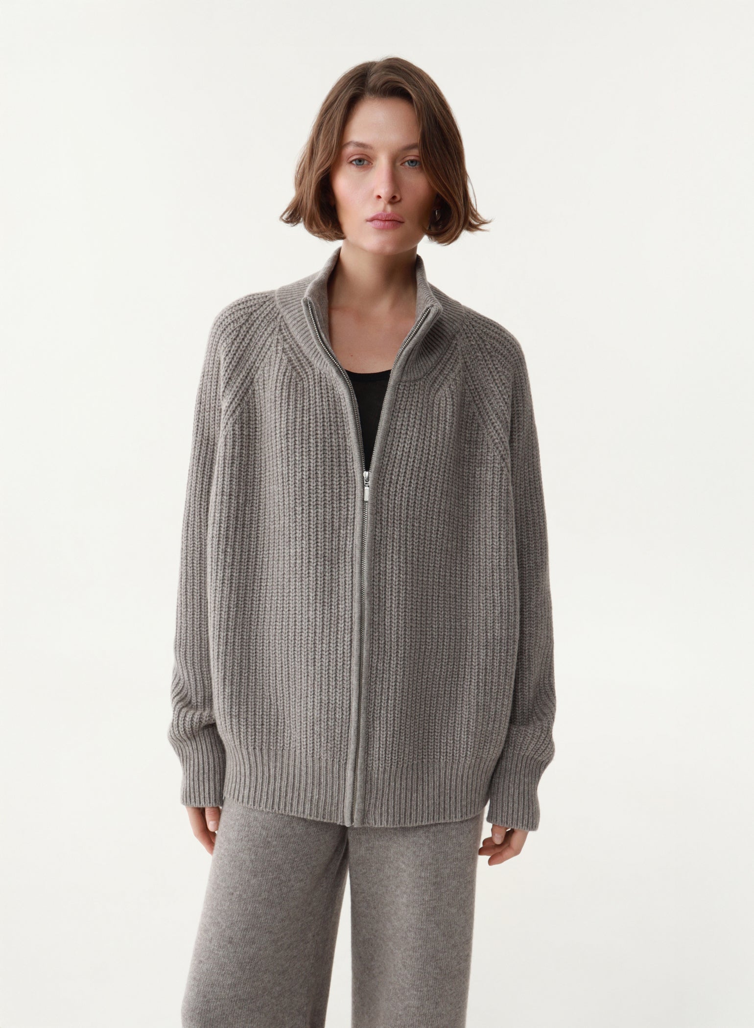 REGENT ELBOW-PATCH CARDIGAN