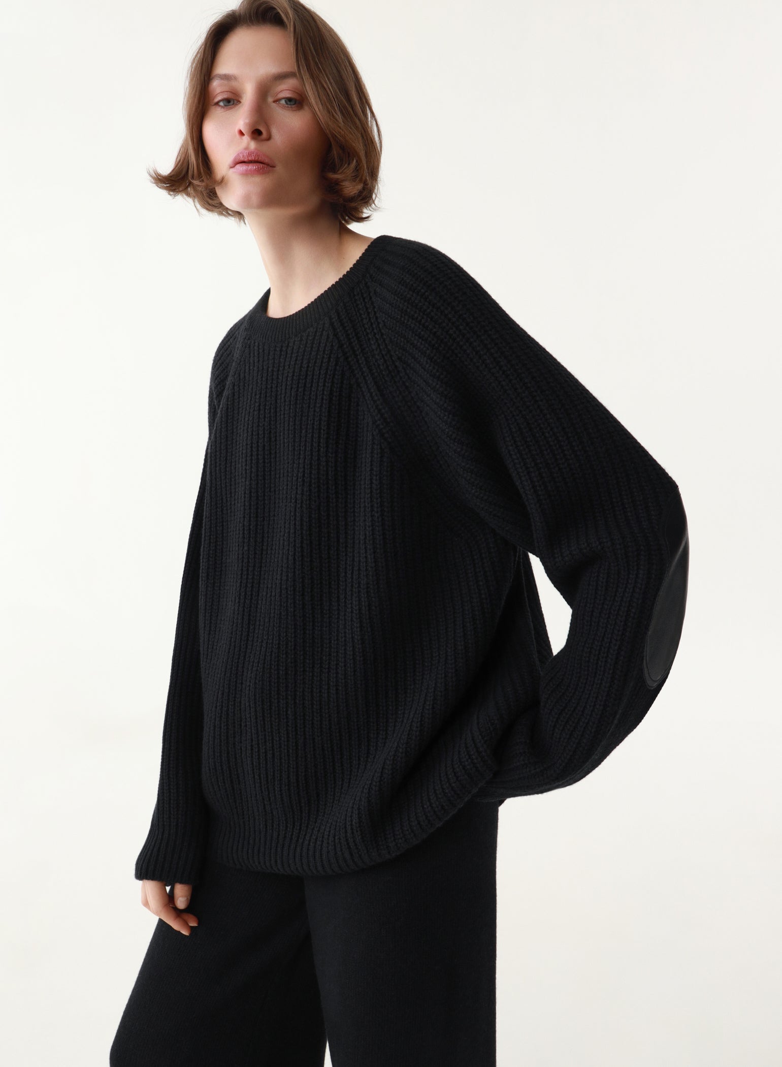 REGENT ELBOW-PATCH SWEATER