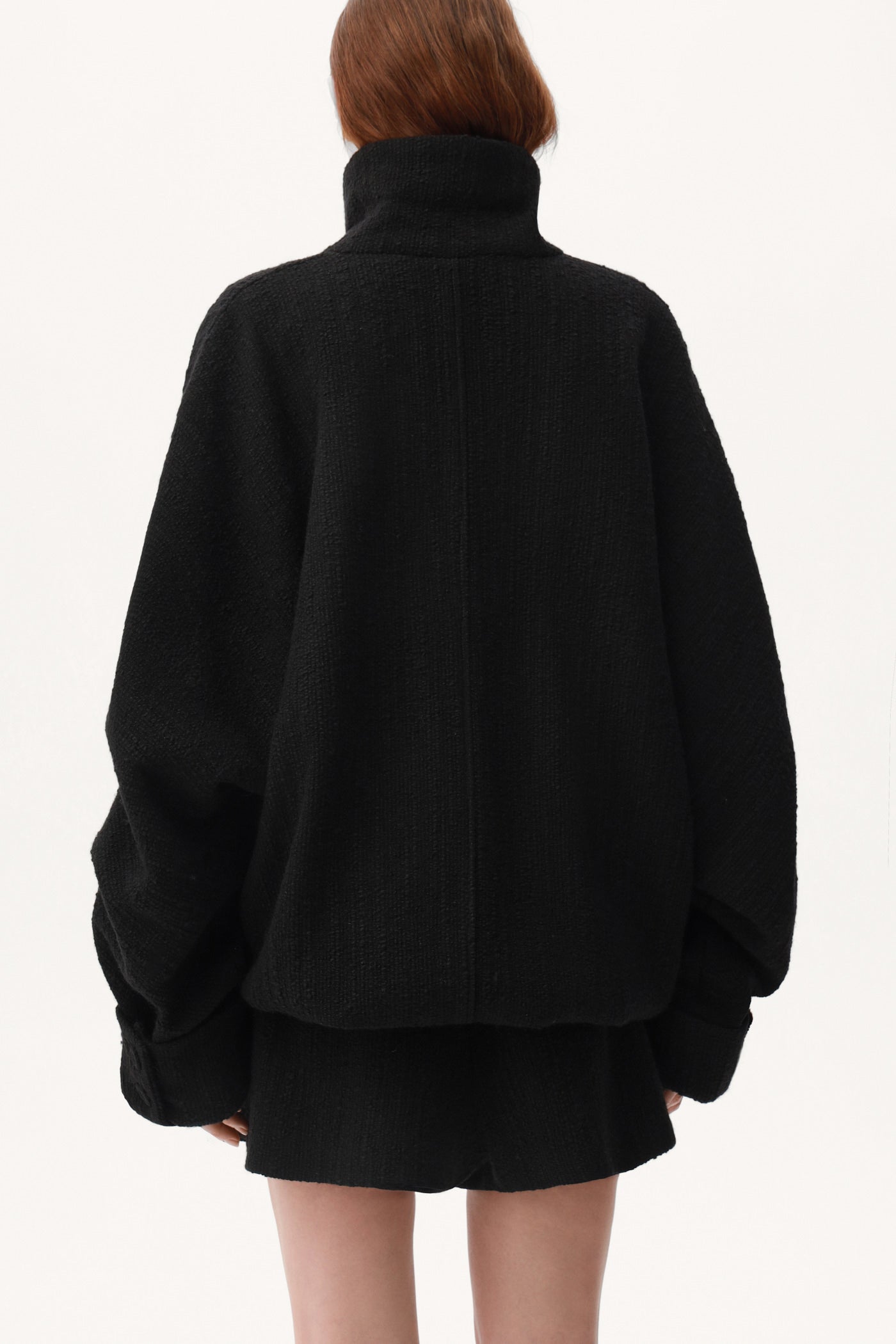 EUNOIA TWEED BOMBER