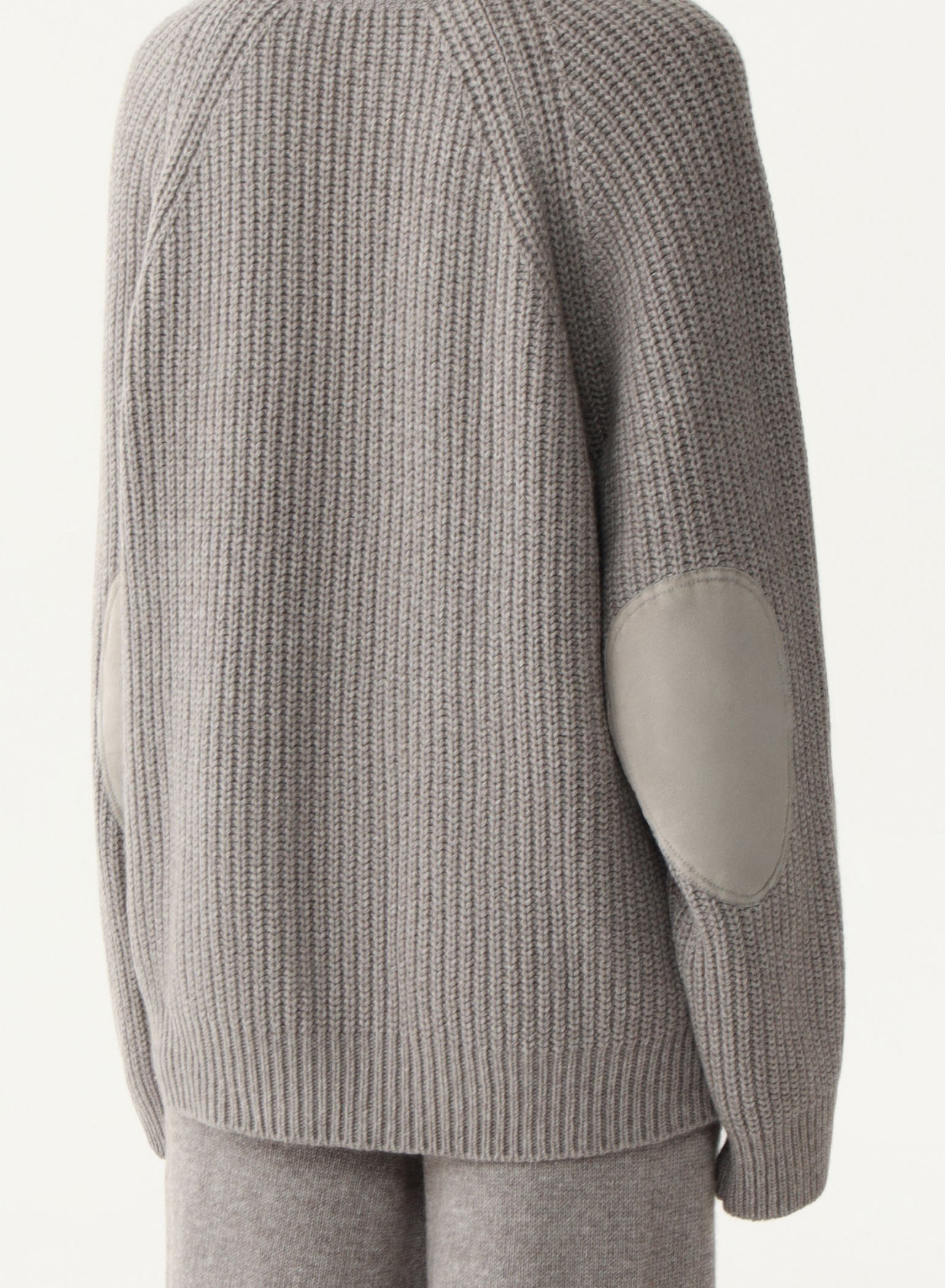 REGENT ELBOW-PATCH CARDIGAN